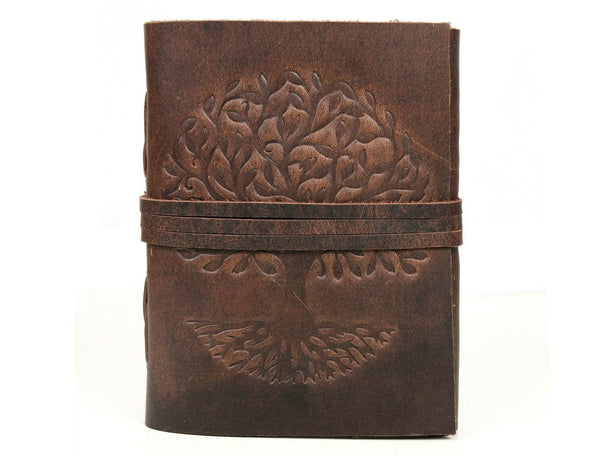 Tacoma Leather Journal - Dark Brown - Aaron Leather Goods