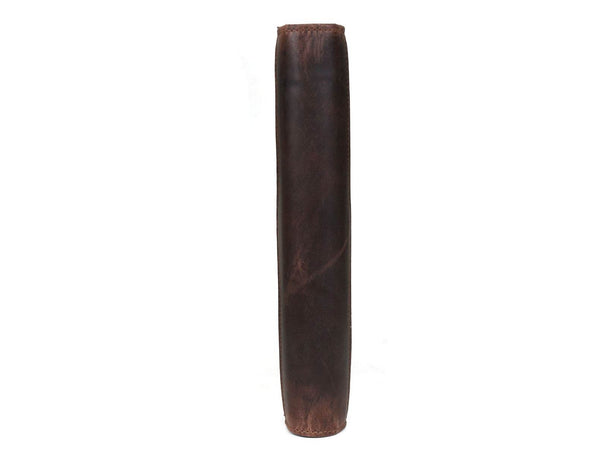 Asturias Leather Organizer - Walnut Brown - Aaron Leather Goods