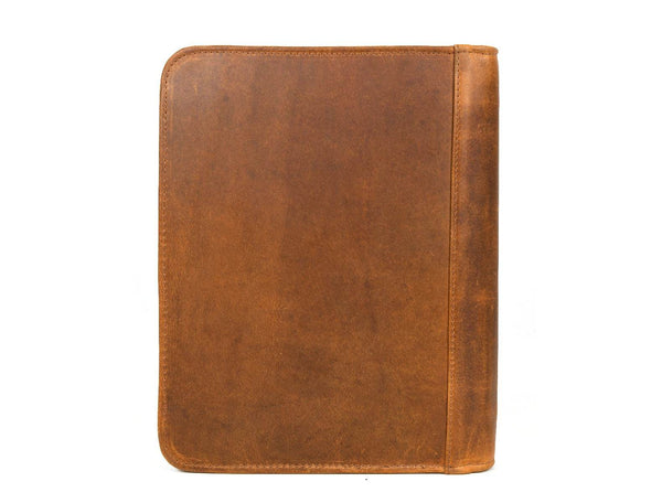 Austin Leather Organizer - Tawny Brown - Aaron Leather Goods