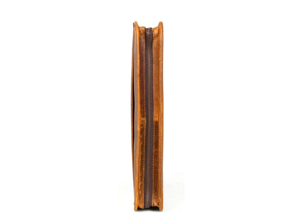 Austin Leather Organizer - Tawny Brown - Aaron Leather Goods