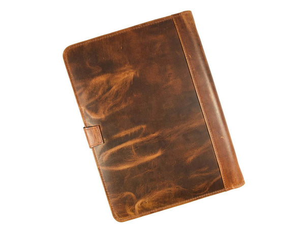 Burgos Leather Organizer - Caramel Brown - Aaron Leather Goods