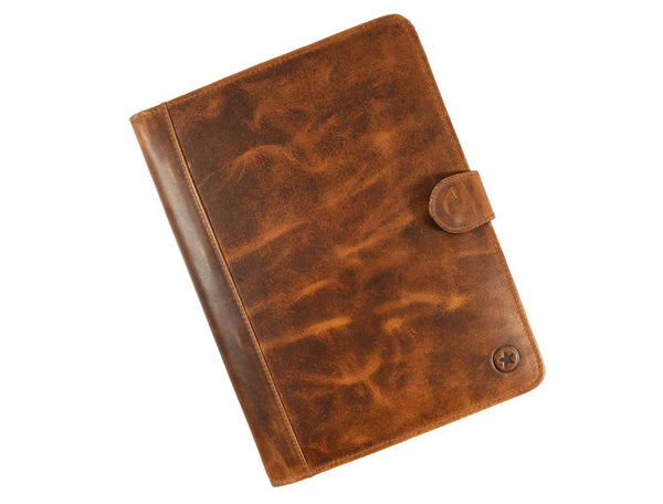 Burgos Leather Organizer - Caramel Brown - Aaron Leather Goods