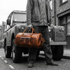 Pamplona Leather Duffle bag - Tan - Aaron Leather Goods Inc
