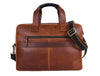 Brooklyn Leather Office Bag - Lux Tan - Aaron Leather Goods
