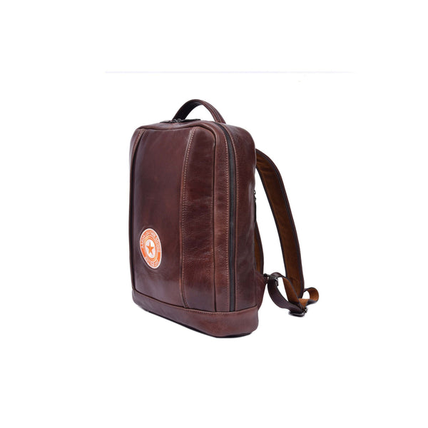 Premium Brown Leather Backpack for Work & Travel - Aaron Leather Goods