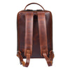 Premium Brown Leather Backpack for Work & Travel - Aaron Leather Goods