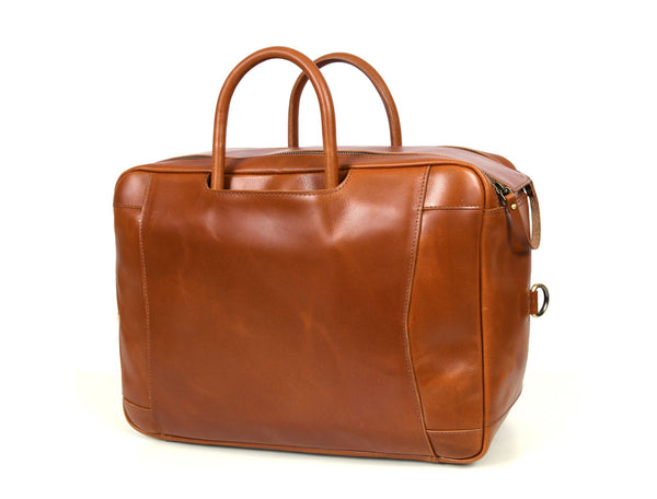 Premium Leather Briefcase Bag - Aaron Leather Goods Inc