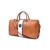 Premium Leather Classic Duffle Bag with Shoulder Strap for Travel & Gym - Aaron Leather Goods