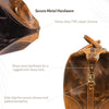 Vintage Leather Duffle Bag – LH - TB - 161 - Aaron Leather Goods
