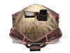 Bolzano Leather Duffle Bag - Walnut Brown - Aaron Leather Goods