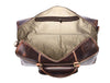 Bolzano Leather Duffle Bag - Walnut Brown - Aaron Leather Goods