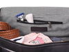 Cordoba Leather Barrel Bag - Raven Black - Aaron Leather Goods