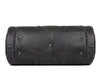 Cordoba Leather Barrel Bag - Raven Black - Aaron Leather Goods