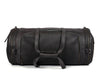 Cordoba Leather Barrel Bag - Raven Black - Aaron Leather Goods
