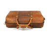 Taranto Leather Weekender Bag - Tawny Brown - Aaron Leather Goods