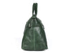Timeless Leather Weekender Bag with Top Handles - Green - Aaron Leather Goods Inc