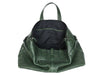 Timeless Leather Weekender Bag with Top Handles - Green - Aaron Leather Goods Inc