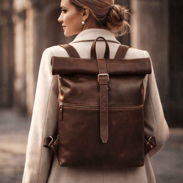 Toulon Leather Backpack - Aaron Leather Goods