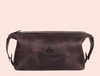 Siren Leather Toiletry Bag - Aaron Leather Goods