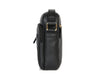 Venture Leather Messenger Bag - Black - Aaron Leather Goods Inc