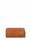 Victoria Leather Clutch - Caramel Brown - Aaron Leather Goods Inc