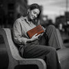 Victoria Leather Clutch - Gingerbread - Aaron Leather Goods Inc