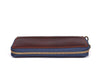 Victoria Leather Clutch - Walnut Brown - Aaron Leather Goods Inc