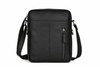 Vintage Black Leather Crossbody Sling Bag - Aaron Leather Goods Inc