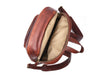 Vintage Full Grain Leather Backpack & Studded Leather Belt Gift Set for Men and Women - Aaron Leather Goods Inc