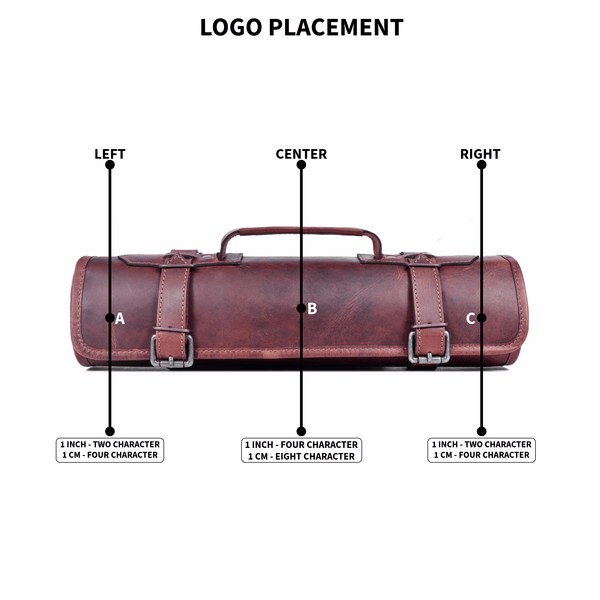 Vintage Leather Knife Roll Bag – Chef Knife Storage & Travel Case - Aaron Leather Goods Inc