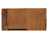 Vintage Leather Knife Roll with Zipper Pocket & Shoulder Strap – Chef Tool Organizer - Aaron Leather Goods Inc