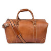 Vintage Style Full-Grain Leather Duffle Bag for Travel & Gym - Aaron Leather Goods