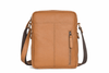 Vintage Tan Leather Crossbody Sling Bag - Aaron Leather Goods Inc