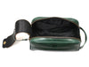 Omaha Leather Toiletry Bag - Pine Green - Aaron Leather Goods