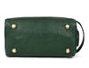 Omaha Leather Toiletry Bag - Pine Green - Aaron Leather Goods