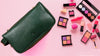 Tampa Leather Toiletry Bag - Fossil Green - Aaron Leather Goods