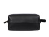 Normandy Leather Toiletry Bag - Raven Black - Aaron Leather Goods