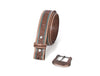 Reno Leather Belt - Brown - Aaron Leather Goods