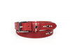 Winslow Leather Belt - Red - Aaron Leather Goods