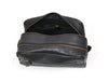 Tampa Leather Toiletry Bag - Raven Black - Aaron Leather Goods