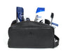 Tampa Leather Toiletry Bag - Raven Black - Aaron Leather Goods
