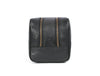 Tampa Leather Toiletry Bag - Raven Black - Aaron Leather Goods