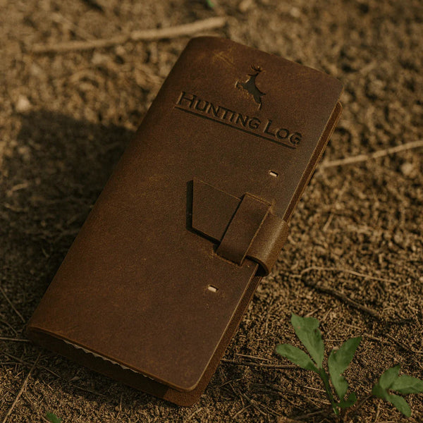 Журнал охотничьего журнала ручной работы из кожи – винтажный полевой блокнот для охотников