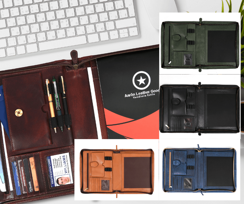 Elevate Your Style and Organization with Leather Organizers - Aaron Leather Goods 