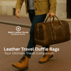 Leather Travel Duffle Bags – Your Ultimate Travel Companion | Aaron Leather Goods - Aaron Leather Goods