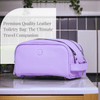 Premium Quality Leather Toiletry Bag: The Ultimate Travel Companion - Aaron Leather Goods