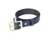 Irving Leather Belt - Blue