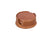 Cannes Leather Coaster - Cinnamon Brown