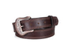 Fontana Leather Belt - Walnut Brown