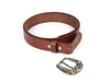 Laredo Leather Belt - Chestnut